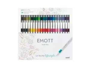 COFFRET UNIBALL FEUTRE EMOTT POINTE FINE MULTICOLOR 40     UNITES