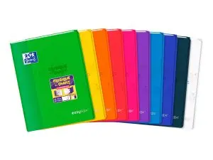 CAHIER OXFORD EASYBOOK MUSIQUE ET CHANTS AGRAFE      240X320MM 48P OPTIK PAPER     SEYES/MUSIQUE