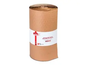 BULLE PAPIER GPV KRAFT RECYCLE 2 COUCHES 200GR       ROULEAU 0,35X10M COLORIS BRUN