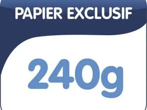 DOSSIER SUSPENDU L'OBLIQUE AZV ULTIMATE KRAFT 240G ARMOIRE ENTRAXE 330MM H275MM FOND 50 PORTE-ÉTIQUETTE BOÎTE 25 UNITÉS