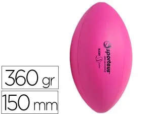 BALLON DE RUGBY PLASTICO ROTOTECH JUNIOR INITIATION EN PVC DIAMÈTRE 150MM 360G