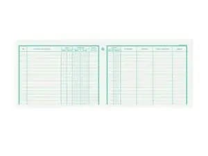 CARNET DE BORD EXACOMPTA SUIVI DES DÉPLACEMENTS 64 PAGES 10 COLONNES 496 DÉPLACEMENTS