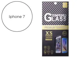 PROTÈGE-ÉCRAN KOKOON GLASS PRO + VERRE TREMPÉ POUR IPHONE 7 BORDS INCURVÉS ANTI-UV TOUCHER CONFORTABLE