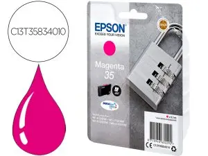 CARTOUCHE EPSON 35 CADENAS T35834010 COULEUR MAGENTA
