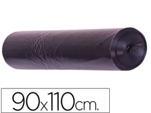 SAC POUBELLE DOMESTIQUE 90X110CM CALIBRE 200 CAPACITÉ 100L COLORIS NOIR ROULEAU 10 UNITÉS