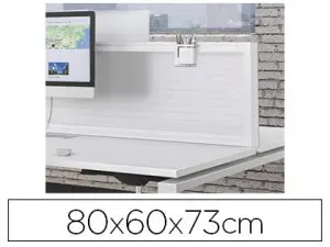 RETOUR SUSPENDU EOL CONECT RECTANGULAIRE 80X60CM DÉCOR BLANC NEIGE SUR PIEDS ARCHE FIXE