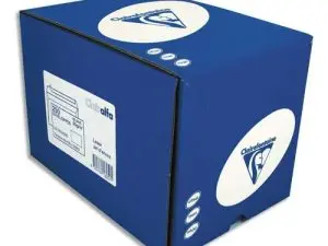 ENVELOPPE BLANCHE CLAIREFONTAINE BANDE DE PROTECTION 90G FENETRE 45 162X229MM BLANCHE BOITE DE