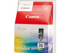 CARTOUCHE CANON JET D'ENCRE 1511 B001-CLI36CL 3 COULEURS