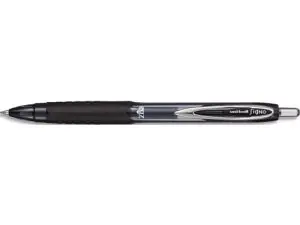 STYLO-BILLE UNIBALL SIGNO 207 ÉCRITURE MOYENNE 0.5MM RÉTRACTABLE ENCRE GEL DOUBLE BILLE SÉCHAGE IMMÉDIAT COLORIS NOIR