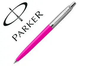 STYLO-BILLE PARKER JOTTER RETRACTABLE POINTE MOYENNE    FINITION MAGENTA BRILLANTE    AVEC 1 RECHARGE QUINKFLOW