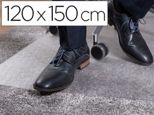 TAPIS ANTI-DÉRAPANT PAPERFLOW PET SOLS DURS 120X150CM TRANSPARENT