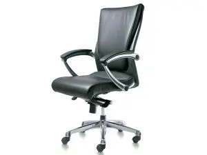 FAUTEUIL DE DIRECTION MT INTERNATIONAL GA3X CUIR       MECANISME SYNCHRONE DECENTRE  BLOCAGE INCLINAISON EN 5