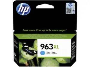 CARTOUCHE HP JET ENCRE 963 XL OFFICEJET PRO 9010 - 9020 /   9022 / 9023 / 9025 1600 PAGES CYAN