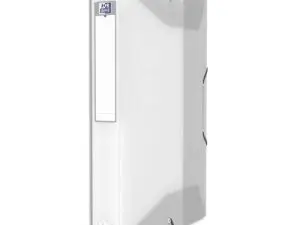 BOÎTE CLASSEMENT ELBA HAWAÏ KANGOUROU POLYPROPYLÈNE TRANSPARENT 7/10E FORMAT A4 DOS 40MM ÉLASTIQUE ÉTIQUETTE