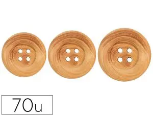 ETOILE EN BOIS FONTORPIN NATUREL A DECORER MIX 3 TAILLES 27MM 35MM 45MM LOT 70 UNITES