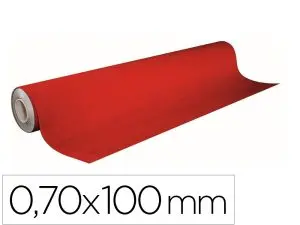 BOBINE PAPIER KRAFT APLI AGIPA 0,70X100M VERSO BRUN    COLORIS ROUGE