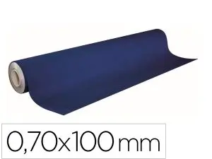 BOBINE PAPIER KRAFT APLI AGIPA 0,70X100M VERSO BRUN COLORIS BLEU