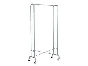 PORTEMANTEAU VESTIAIRE UNILUX FOLDY PLIANT ACIER METALLISE