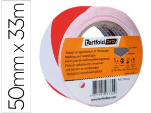 RUBAN ADH.SECU.50MMX33M ROUGE/