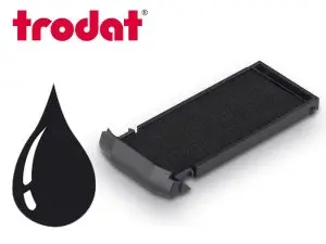 CASSETTE ENCRAGE TRODAT 6/9412 POUR TAMPON MOBILE PRINTY 9412 47X18MM COLORIS NOIR