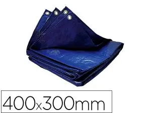 BACHE VISO POLYETHYLENE 12M2 4X3M COLORIS BLEU