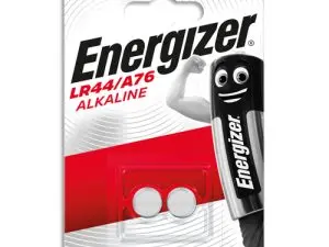 PILE ENERGIZER MINIATURE APPAREILS ÉLECTRONIQUES I.C.E. LR44 1.5V BLISTER 2 UNITÉS