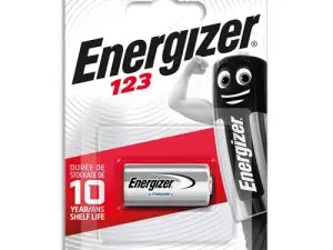 PILE ENERGIZER LITHIUM PHOTO I .C.E. CR17345 TAILLE 123 BLISTER 1 UNITÉ