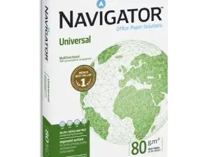 PAPIER NAVIGATOR MULTIFONCTION UNIVERSAL A3 80G BLANCHEUR 169 OPACITÉ 95 RIGIDITÉ 120 QUALITÉ SUPÉRIEURE 500 FEUILLES