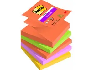 POST-IT Z-NOTE-76X76 BOOST P/5NOTE REPOSITIONNABLE - POST-IT Z-NOTES BOOST 76X76MM - LOT DE 5