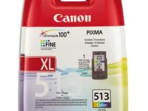 CARTOUCHE CANON JET D'ENCRE 2971 B001-CL513 3 COULEURS CYAN/MAGENTA/JAUNE