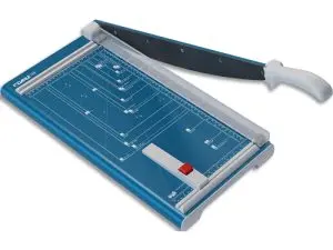 CISAILLE DAHLE 534 FORMAT A3 CAPACITÉ COUPE 15F PRESSION MANUELLE LAME ACIER LONGUEUR COUPE 340MM 565X20X78MM