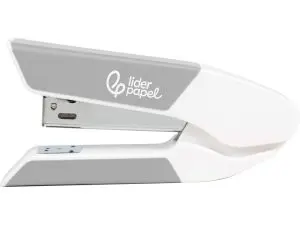 AGRAFEUSE BUREAU LIDERPAPEL 35X65X130MM 20 FEUILLES AGRAFES 26/6 1000 AGRAFES COLORIS GRIS