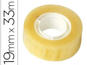 RUBAN ADHÉSIF EUROCEL RÉSISTANT IDÉAL PAPIER CARTON 33MX19MM