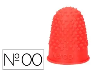 DOIGTIER CAOUTCHOUC ASSURE PARFAIT ACCROCHAGE FEUILLES PICOTS ENTOURANTS DOIGTIER N.0 DIAMÈTRE 19MM SACHET 12 UNITÉS