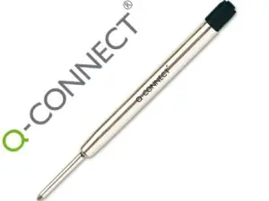 RECHARGE Q-CONNECT UNIVERSELLESTYLO-BILLE LARGEUR MOYENNE COLORIS NOIR