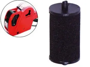 ROULEAU ENCREUR Q-CONNECT PLASTIQUE LARGEUR 20MM COLORIS NOIR