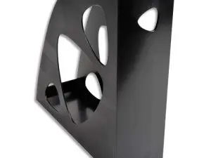 PORTE-REVUES EXACOMPTA ECOMAG POLYSTYRÈNE SOLIDE STABLE FORMAT A4+ OEILLET PRÉHENSION NOIR