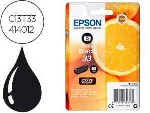 CARTOUCHE JET D'ENCRE EPSON 33 EXPRESSION XP-635 / 830 /  XP-530 / 540 / 630 / 635 /    640 / 645 / 830 / 900 NOIR
