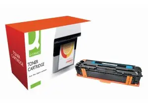 TONER LASER Q-CONNECT COMPATIBLE IMPRIMANTES HP CE321A COULEUR CYAN 1300P