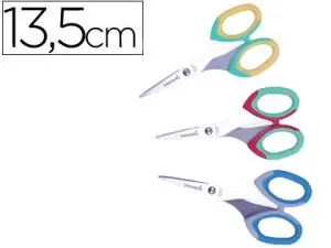 CISEAUX LIDERPAPEL TOUCHER SOFT ANNEAUX SOUPLES 135MM